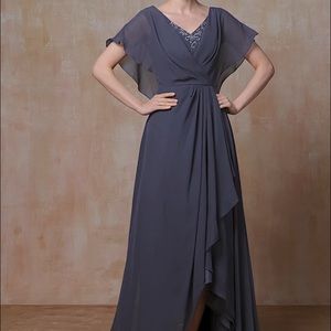Mother of The Bride - Evening Chiffron Dress